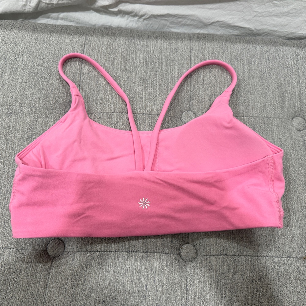LIKE NEW 🩷 Athleta Transcend Scoop Sports Bra A-C Cup - Picture 2 of 6